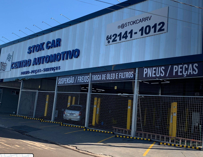Fachada da Stok Car